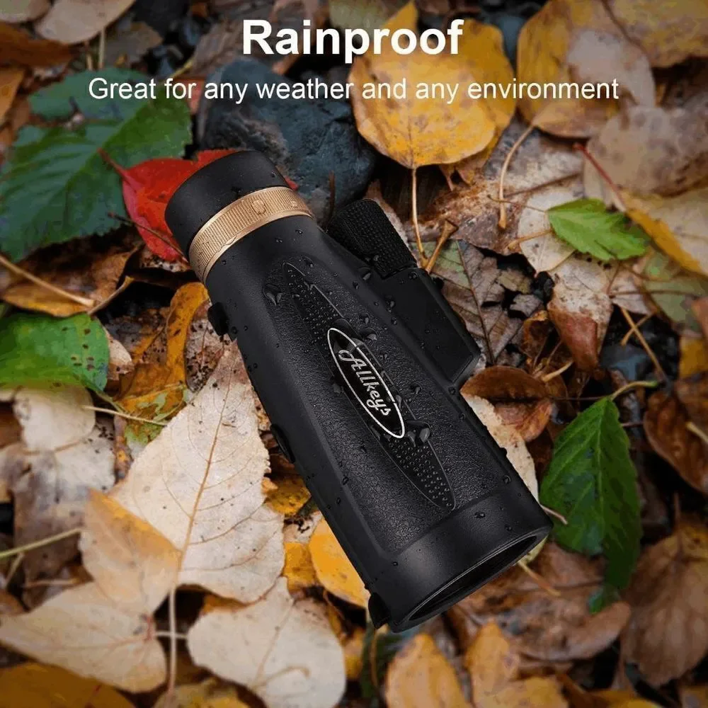 HD Monocular Telescope, 16x55 High Power Waterproof Monocular with Upgraded Fold